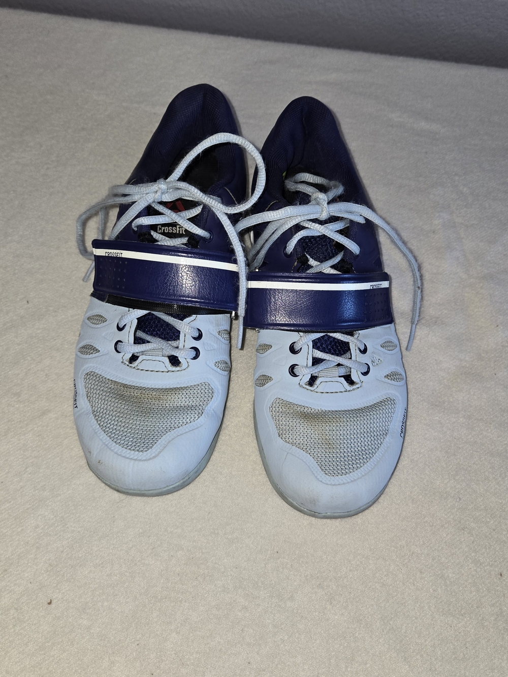 Womens Size 8‎ Reebok CrossFit Light Blue and Navy Training Shoes
